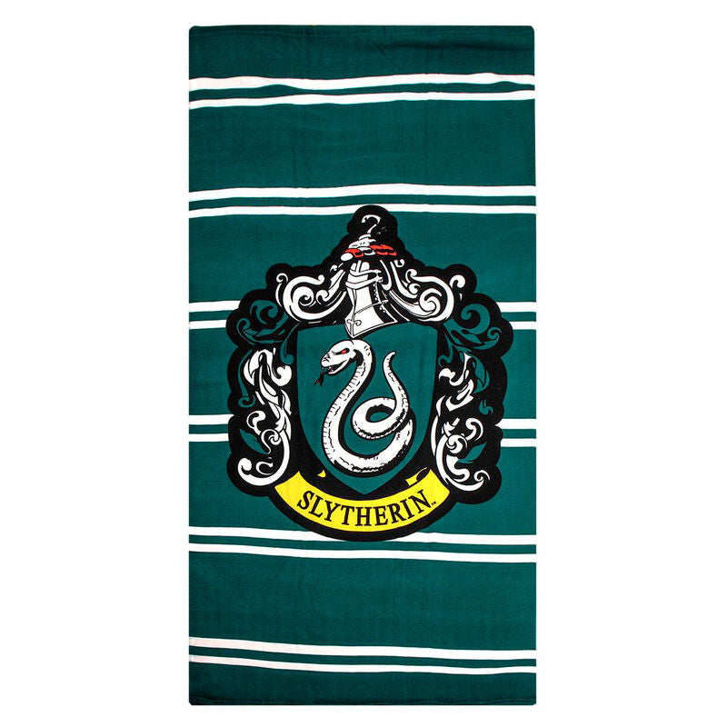 Serviette de plage en microfibre Harry Potter Serpentard
