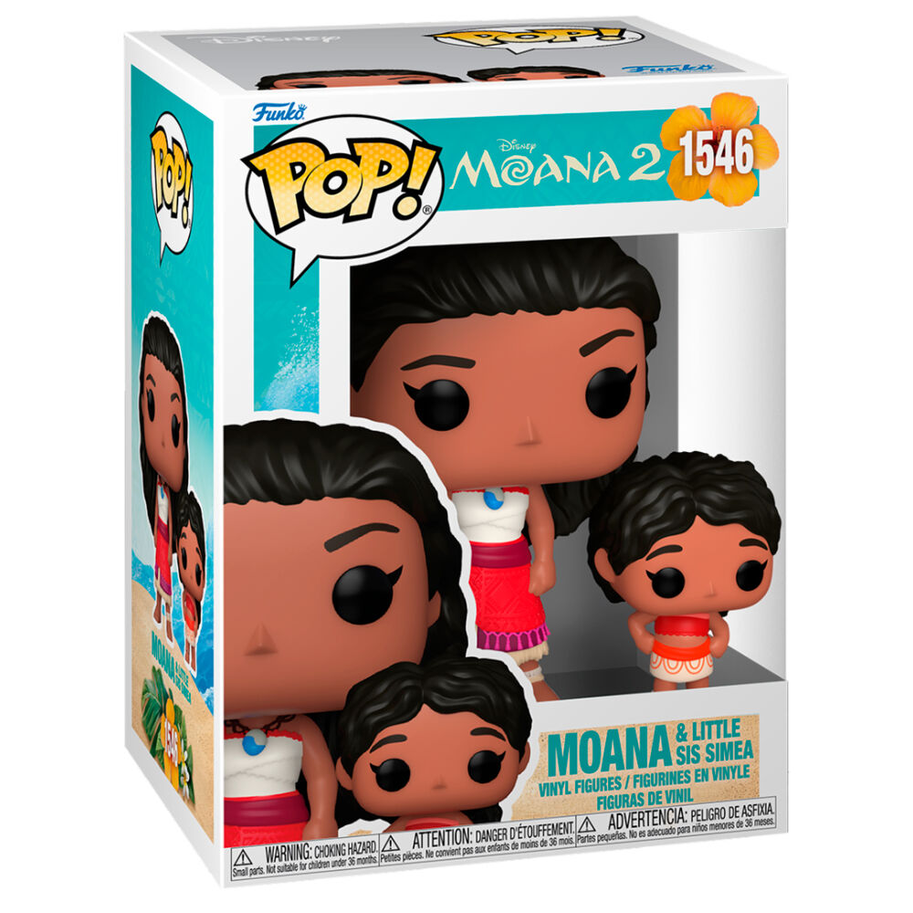 Figurines POP Disney Vaiana Moana 2 Moana & Simea
