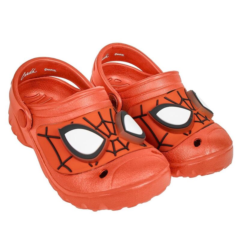 Marvel Spiderman lights beach clog
