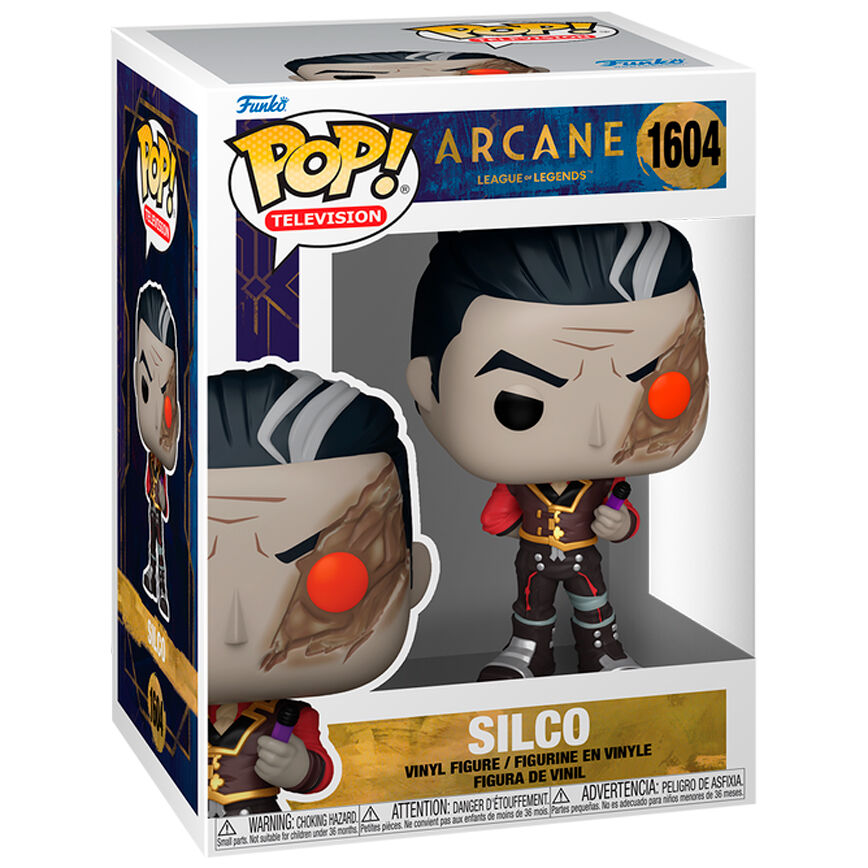 Funko Pop! League of Legends Arcane Silco - Figura da Collezione Vinyl