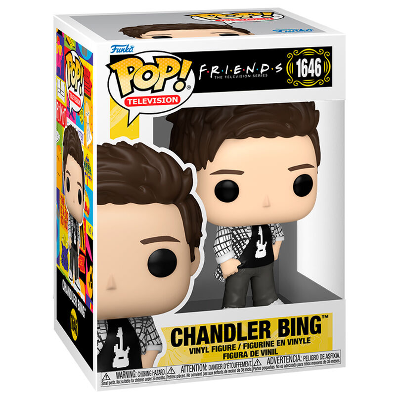 Funko Pop! Friends Chandler Bing - Figura da Collezione Vinyl Nerdscape