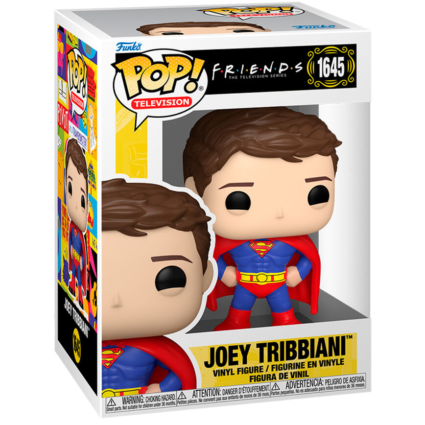 Funko Pop! Friends Joey Tribbiani - Figura da Collezione Vinyl Nerdscape