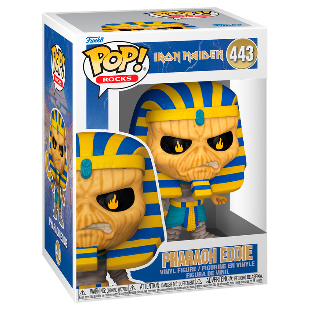 Funko Pop! Iron Maiden Pharoah Eddie - Figura da Collezione Vinyl