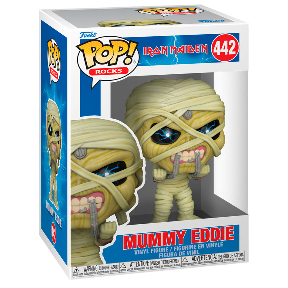 Funko Pop! Iron Maiden Eddie Mummy - Figura da Collezione Vinyl