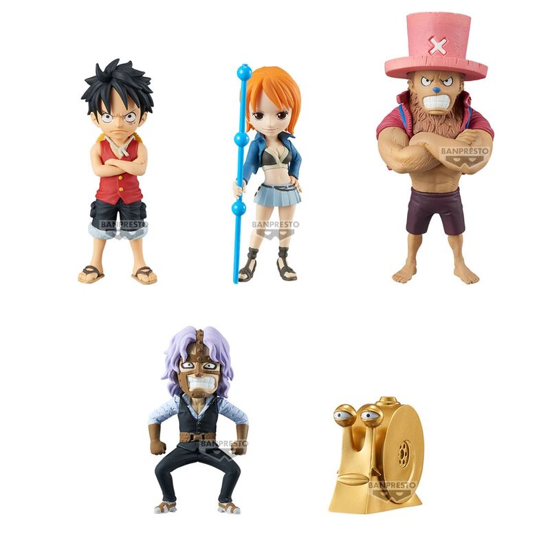 Figurine One Piece Enies Lobby 01, collection assortie, 7 cm