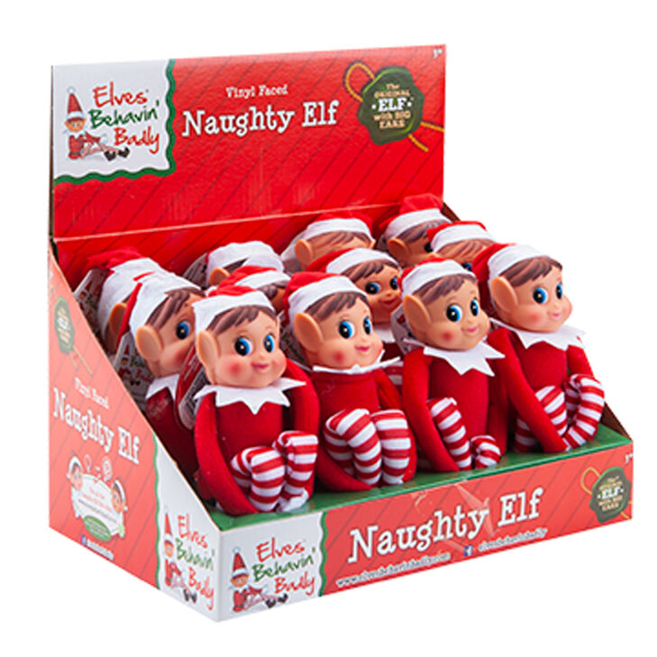 Elves Behavin' Badly Naughty Elf - Elf Girl doll 30cm