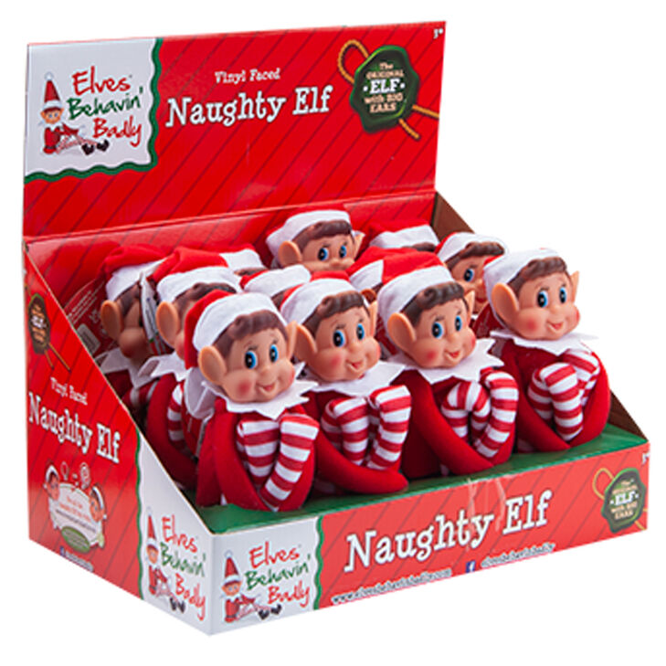 Elves Behavin' Badly Naughty Elf - Elf Boy doll 30cm