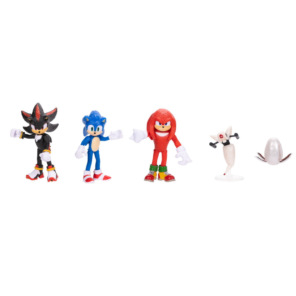 Lot de 3 figurines Sonic de 6 cm