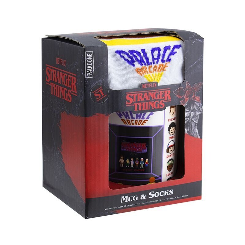 Stranger Things Mug and Socks set