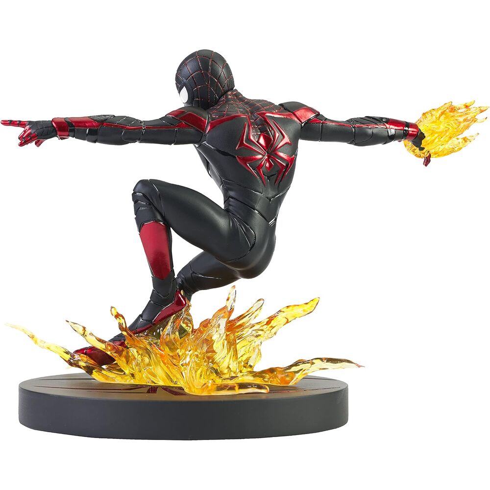 Figurine Marvel Gallery Comic Spiderman PS5 Miles Morales 18 cm