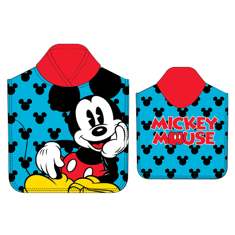 Disney Mickey microfibre poncho towel