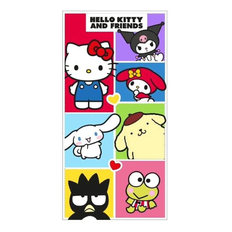 Hello Kitty microfibre beach towel 70x140cm cartoon design
