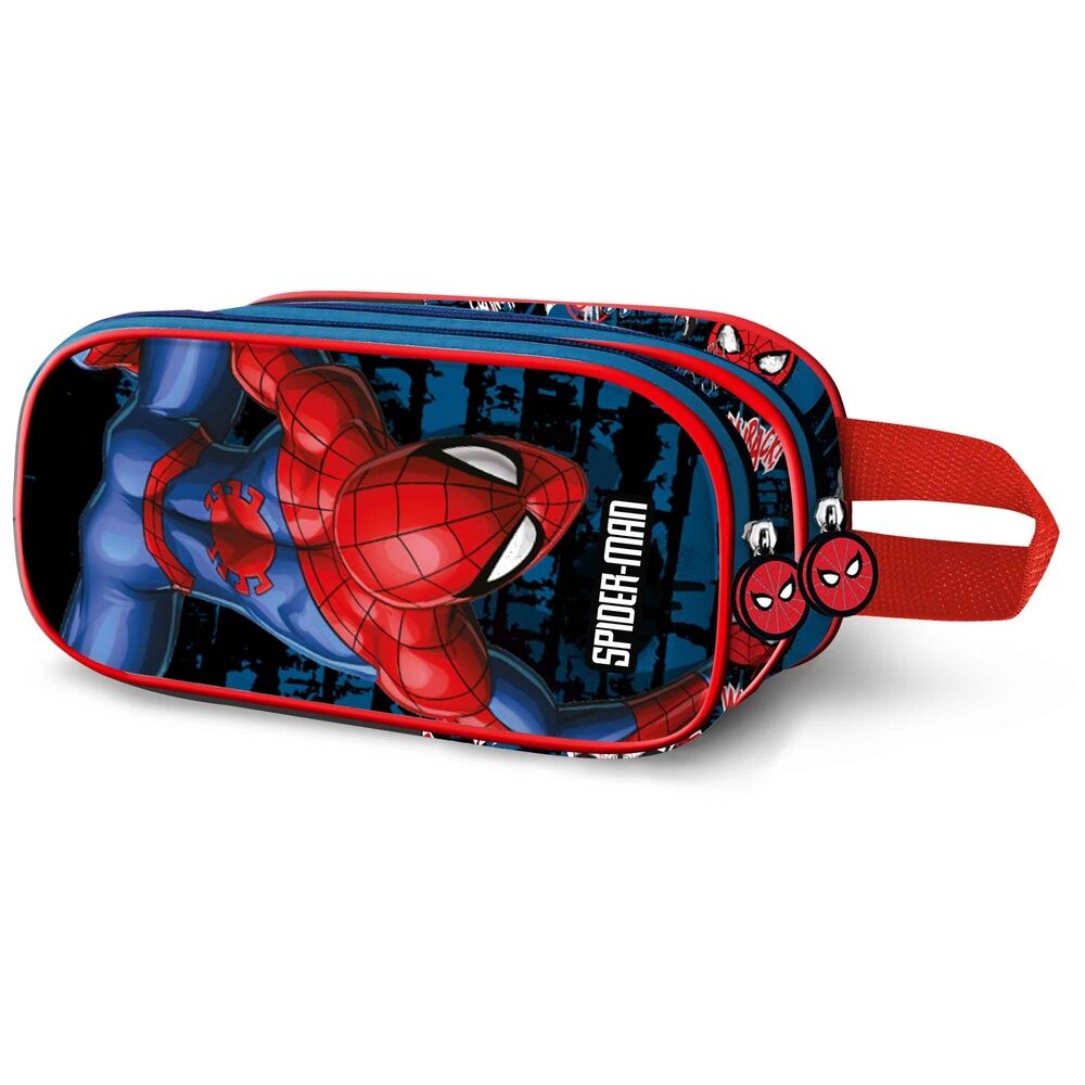 Marvel Spiderman Wall 3D double pencil case