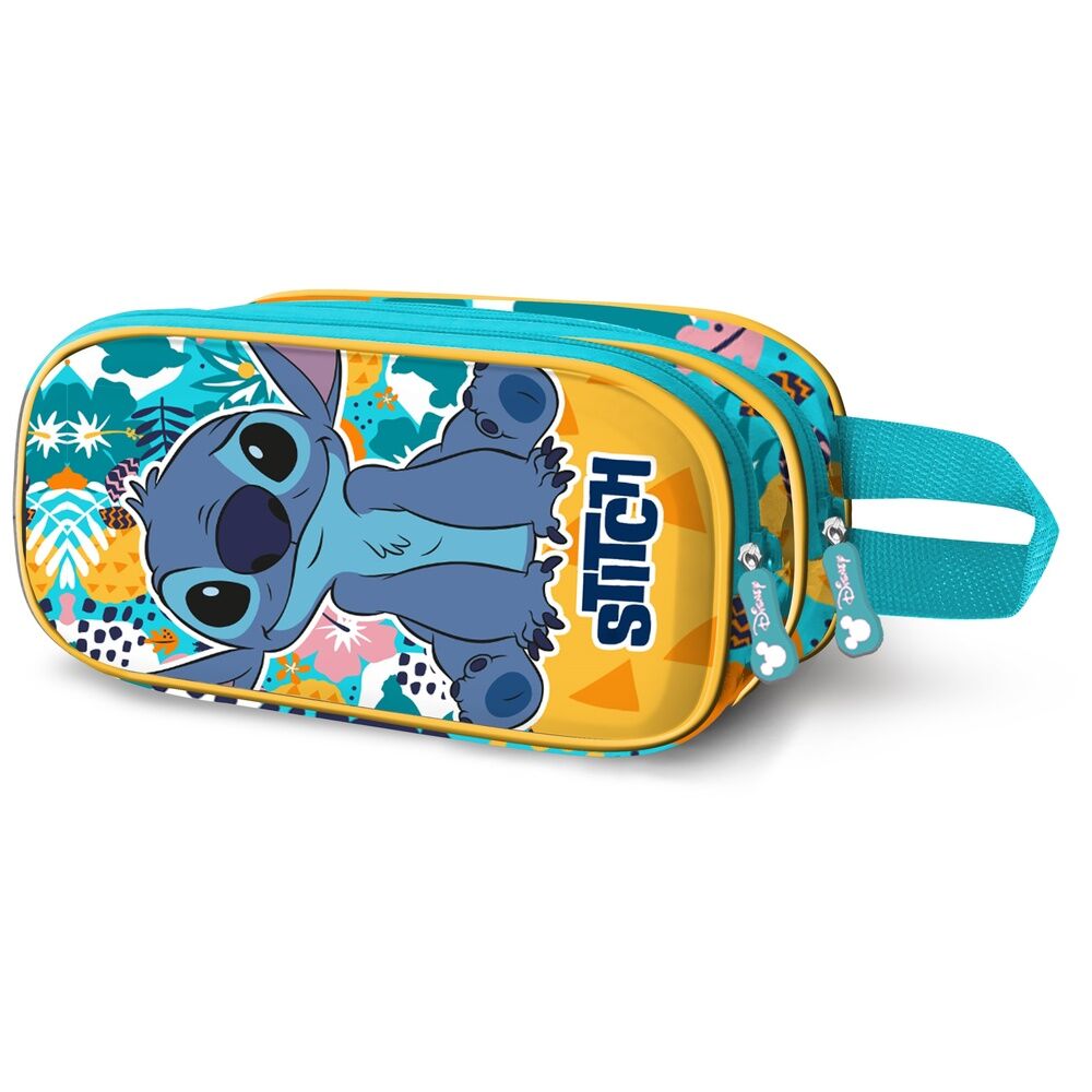 Trousse double 3D Disney Stitch Colors