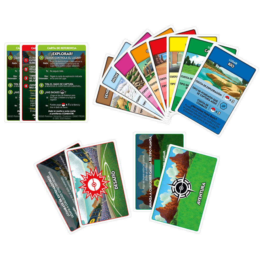 Spanish Monopoly Pokemon board game