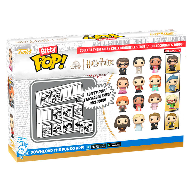 Funko Pop! Harry Potter Bitty Pop! 4 - Figura da Collezione Vinyl - Nerdscape Nerdscape