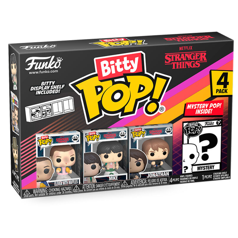 Blister 4 figures Bitty POP Stranger Things Eleven