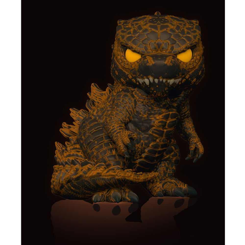 Figurine POP Godzilla Vs Kong Godzilla en feu (édition exclusive)