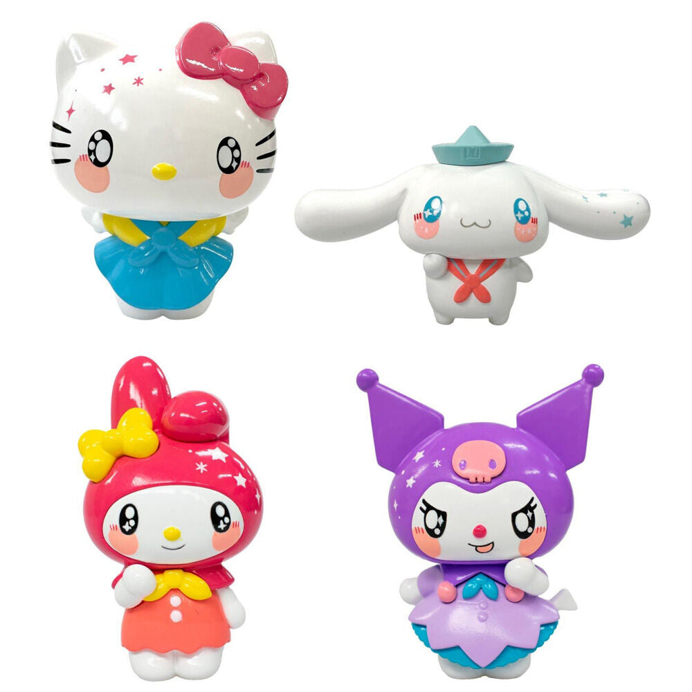 Coffret de 4 figurines Hello Kitty Friends