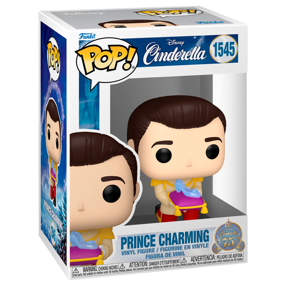 Funko Pop! Disney Prince Charming - Figura da Collezione Vinyl