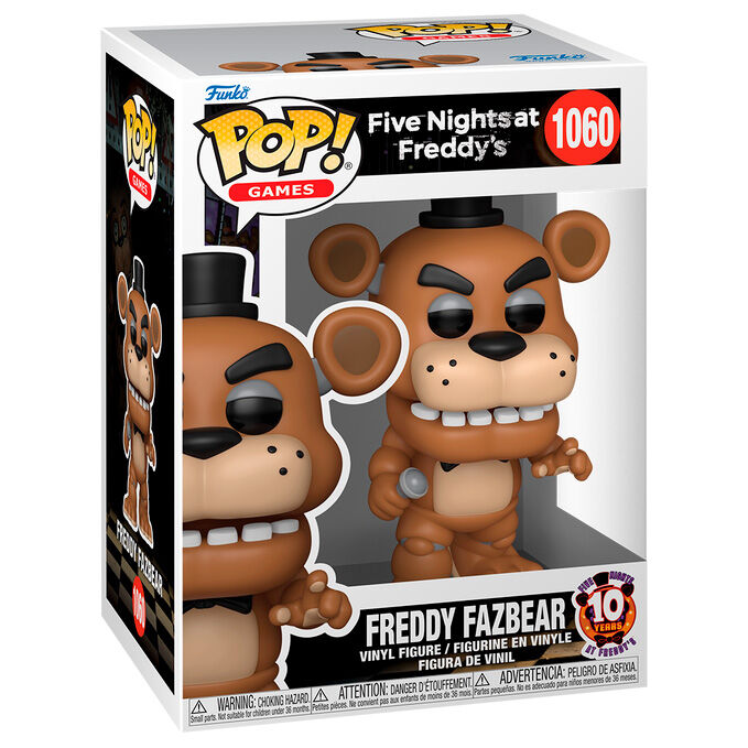 Funko Pop! Five Nights at Freddy's Freddy Fazbear - Figura da Collezione Vinyl