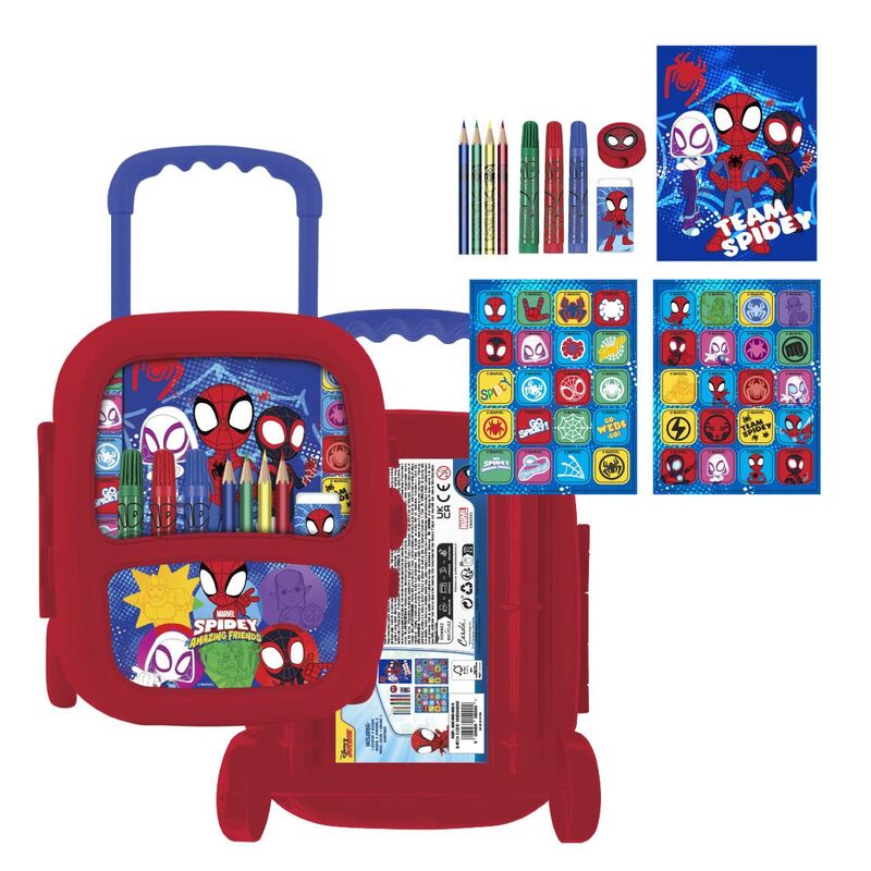 Marvel Spidey Amazing Friends stationery trolley - Nerdscape