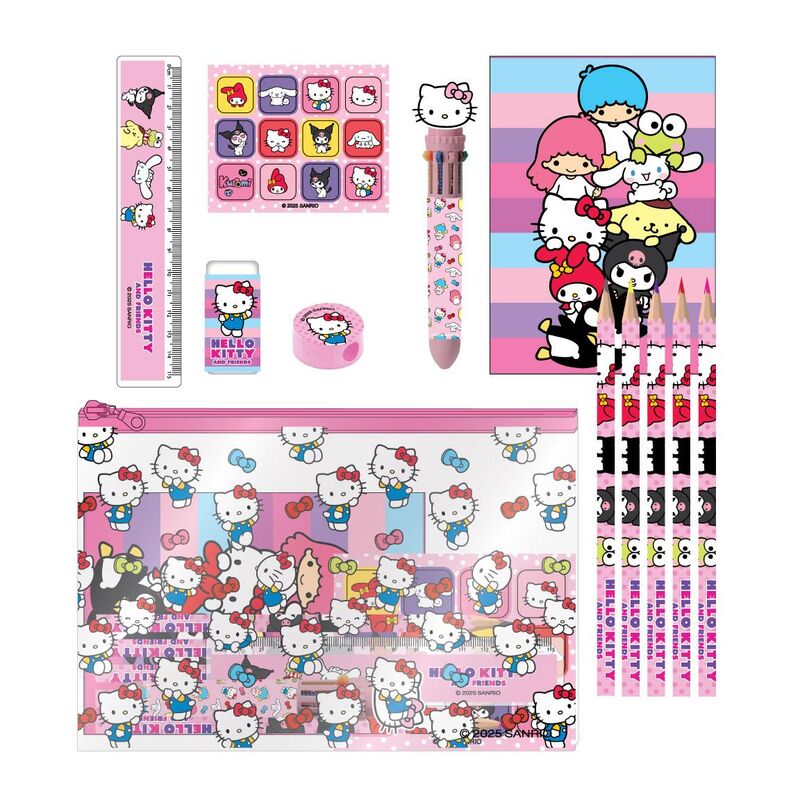 Ensemble de papeterie Hello Kitty
