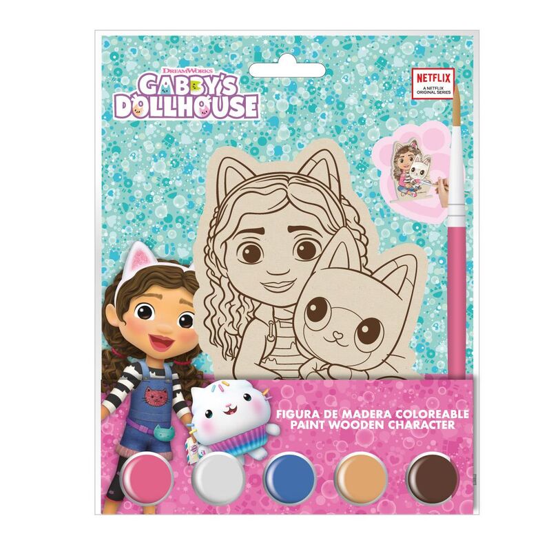 Figurines à colorier pour la maison de poupée de Gabby