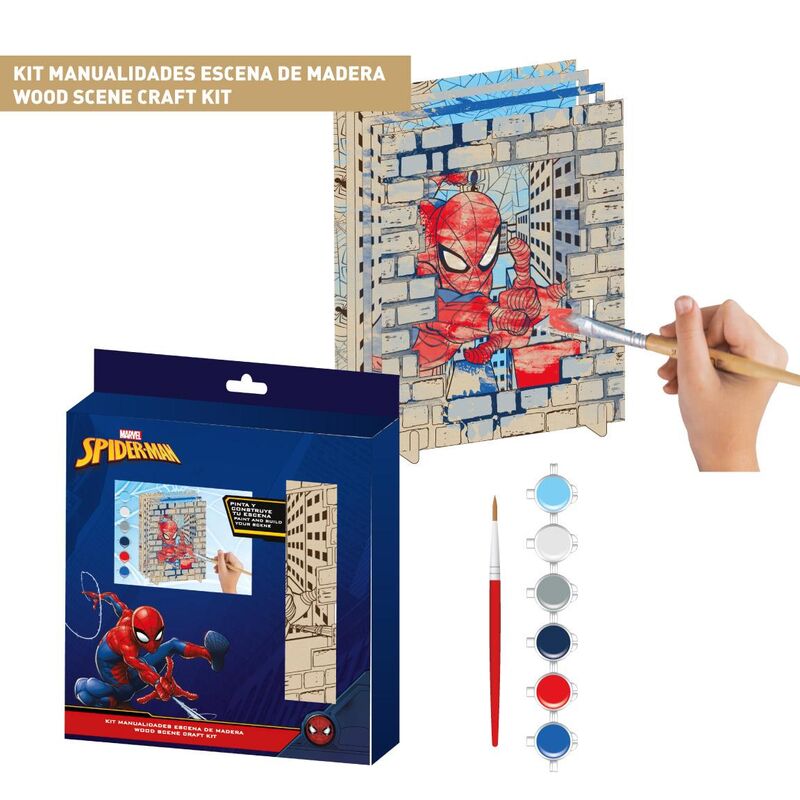 Figurine à colorier Marvel Spiderman