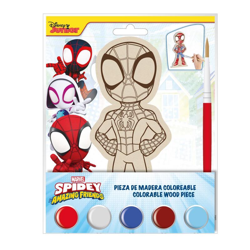 Marvel Spidey Amazing Friends colouring figure - Nerdscape