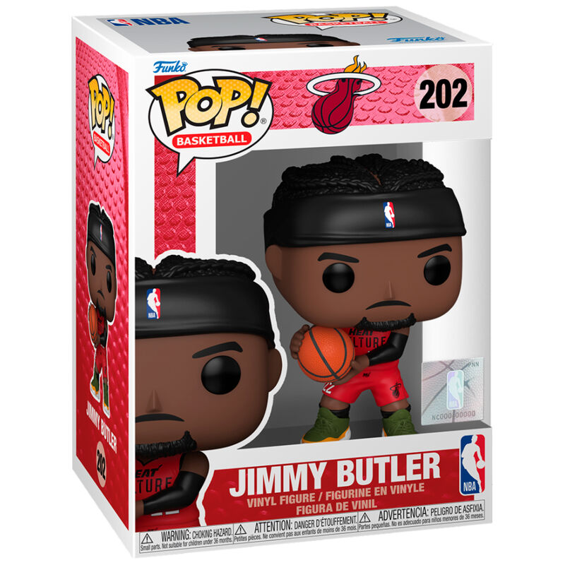 Funko Pop! NBA Miami Heat Jimmy Butler - Figura da Collezione Vinyl