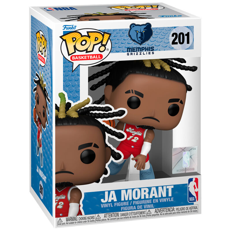 Funko Pop! NBA Memphis Grizzlies Ja Morant - Figura da Collezione Vinyl