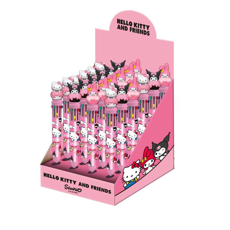Stylo Hello Kitty assorti à 10 couleurs