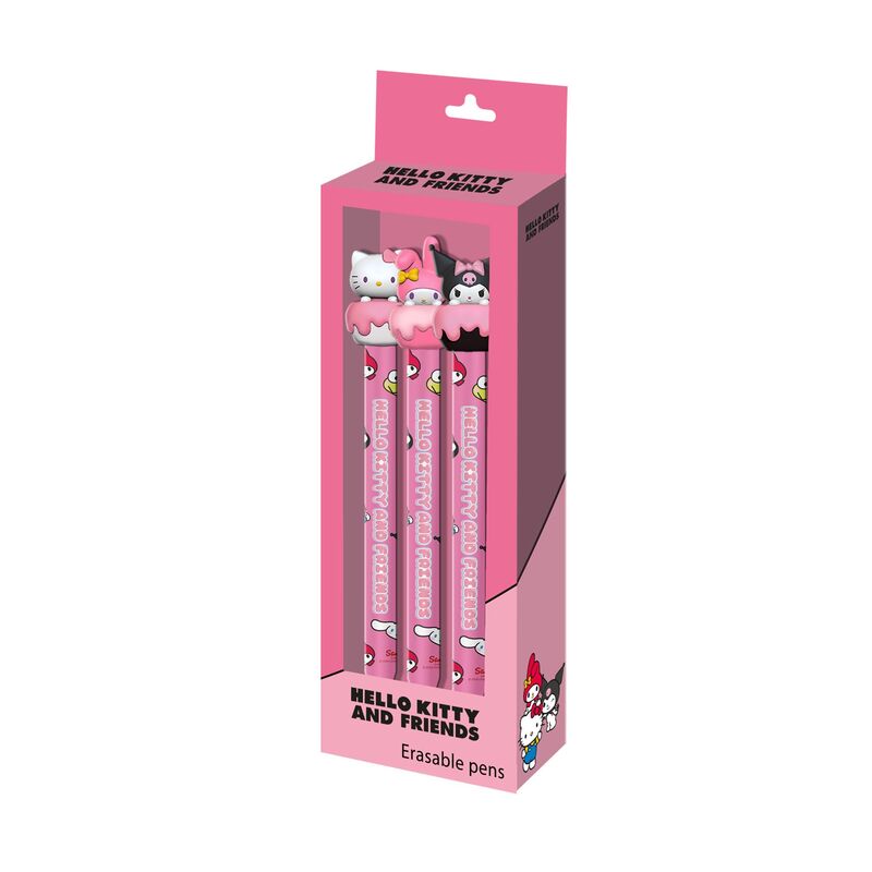 Lot de 2 stylos Hello Kitty