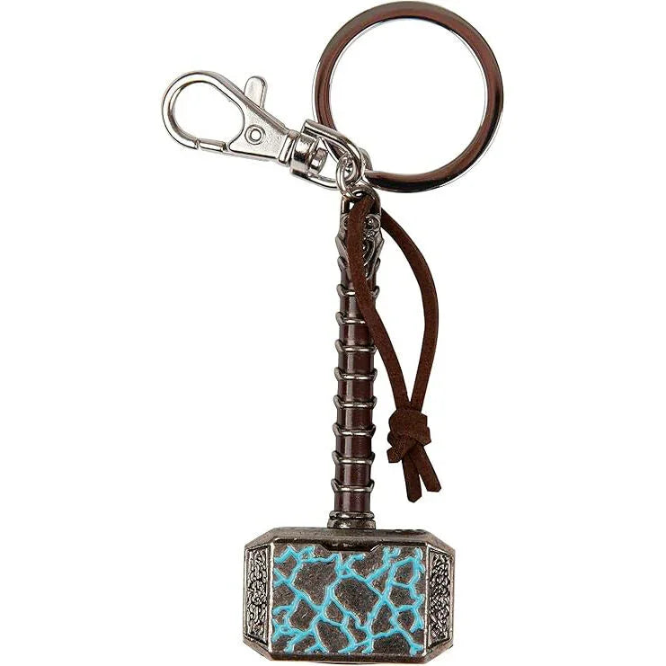 Marvel Love And Thunder Thor Hammer keychain Nerdscape