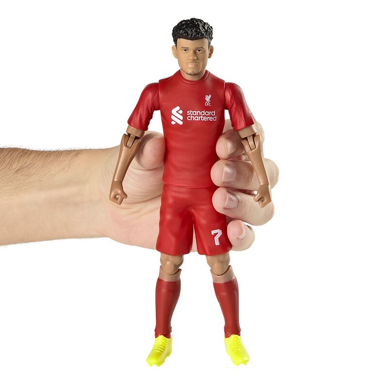 Figurine articulée Luis Diaz du Liverpool Football Club, 20 cm