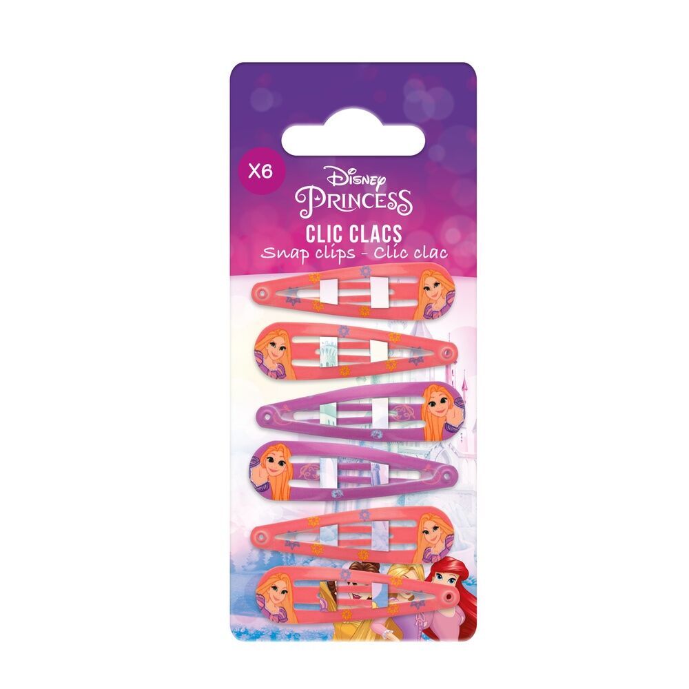 Disney Princess assorted 4 hairpins pack