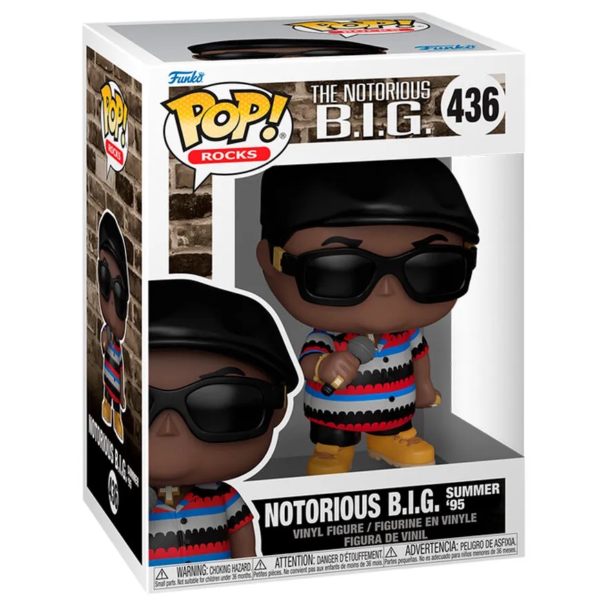 Funko Pop! Summer 95 Notorious B.I.G. - Figura da Collezione Vinyl