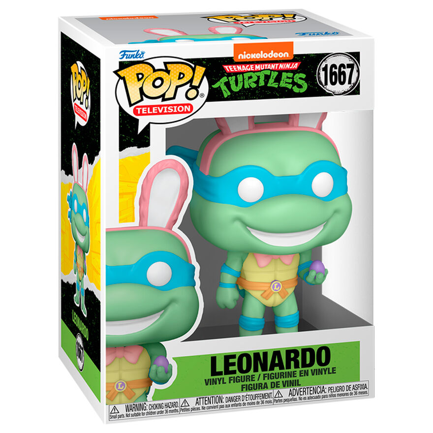 Funko Pop! Ninja Turtles Leonardo Easter Egg - Figura da Collezione Vinyl