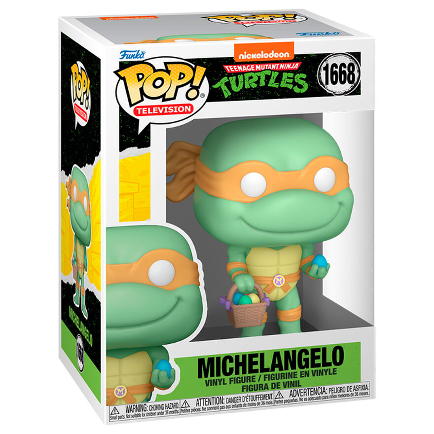 Funko Pop! Ninja Turtles Michelangelo - Figura da Collezione Vinyl