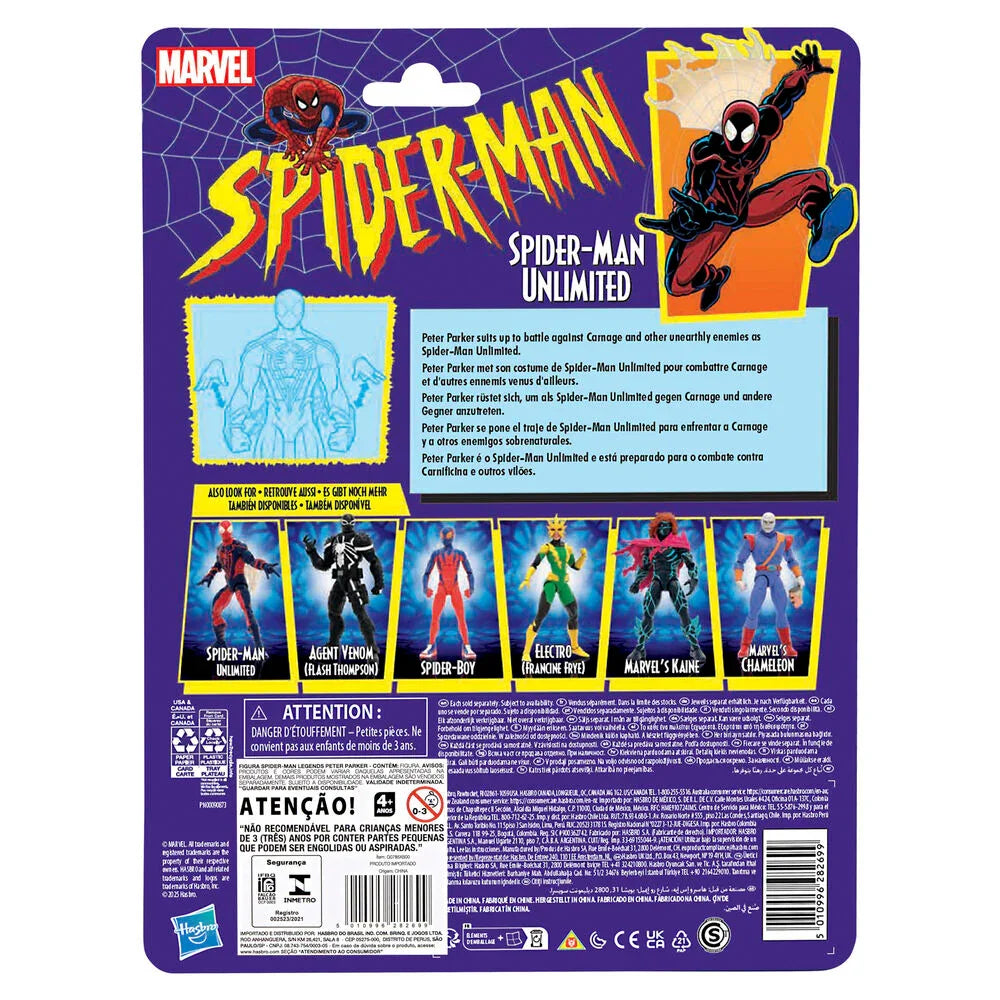 Figurine Spider-Man de Marvel Comics (Spiderman Unlimited) de 15 cm