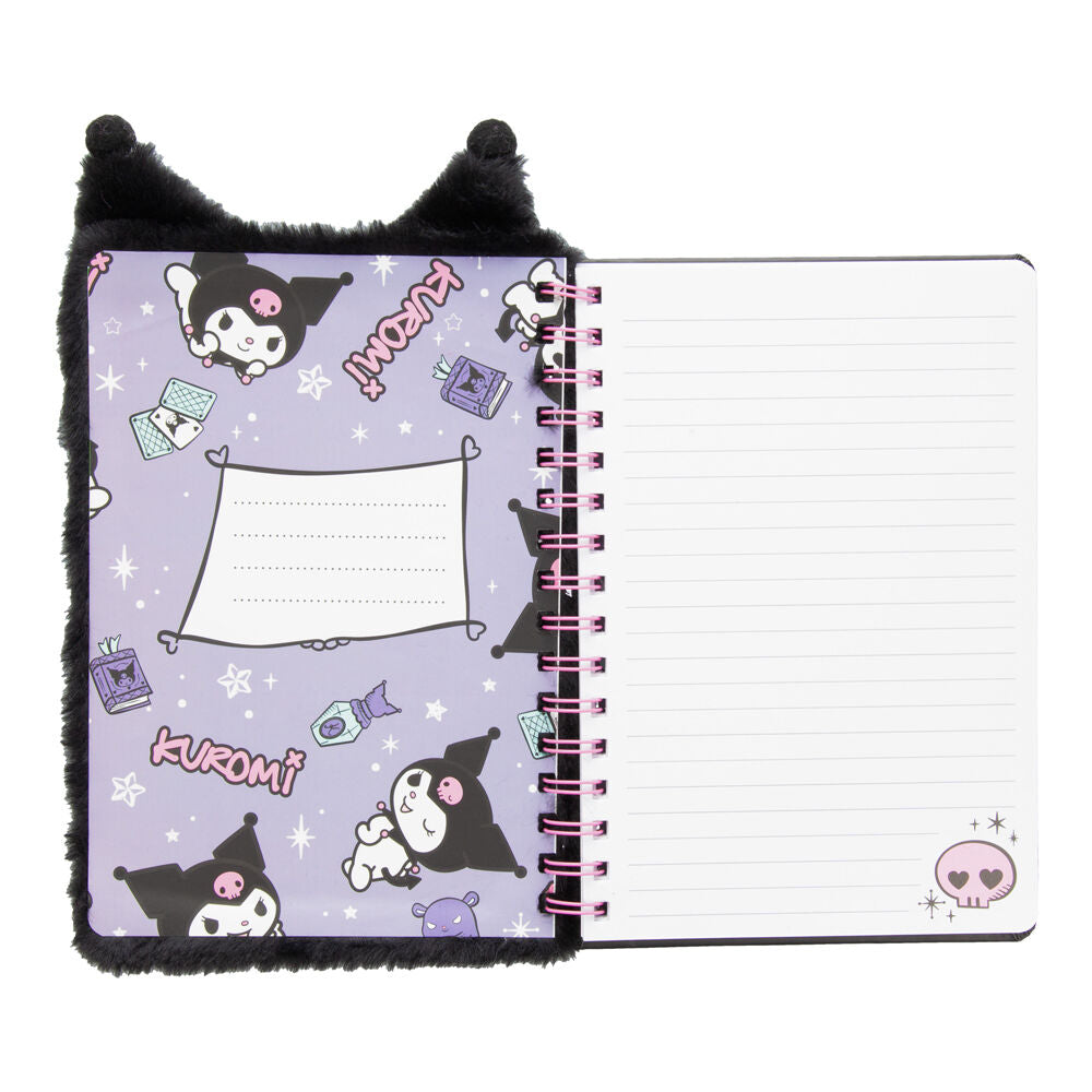 Carnet Hello Kitty Kuromi A5 tout doux