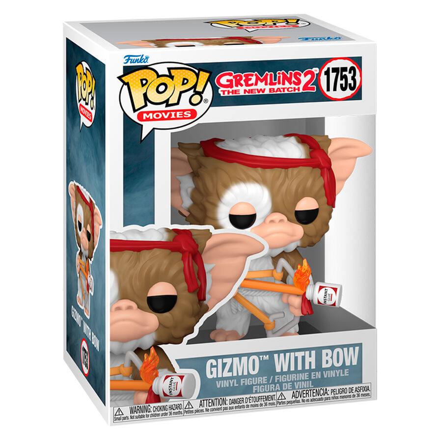 Figurine POP Gremlins 2 : Gizmo de la nouvelle génération avec nœud papillon