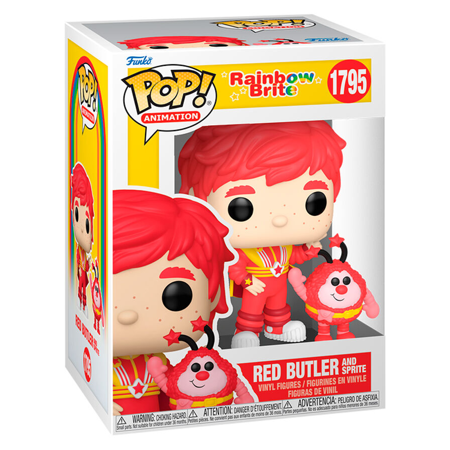 Funko Pop! Rainbow Brite e Sprite Red Butler e Sprite - Figura da Collezione Vinyl
