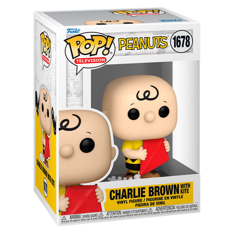 Funko Pop! Peanuts Charlie Brown - Figura da Collezione Vinyl