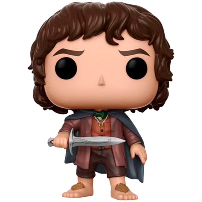 Funko Pop! The Lord of the Rings Frodo Baggins 5 + 1 Chase - Figura da Collezione Vinyl