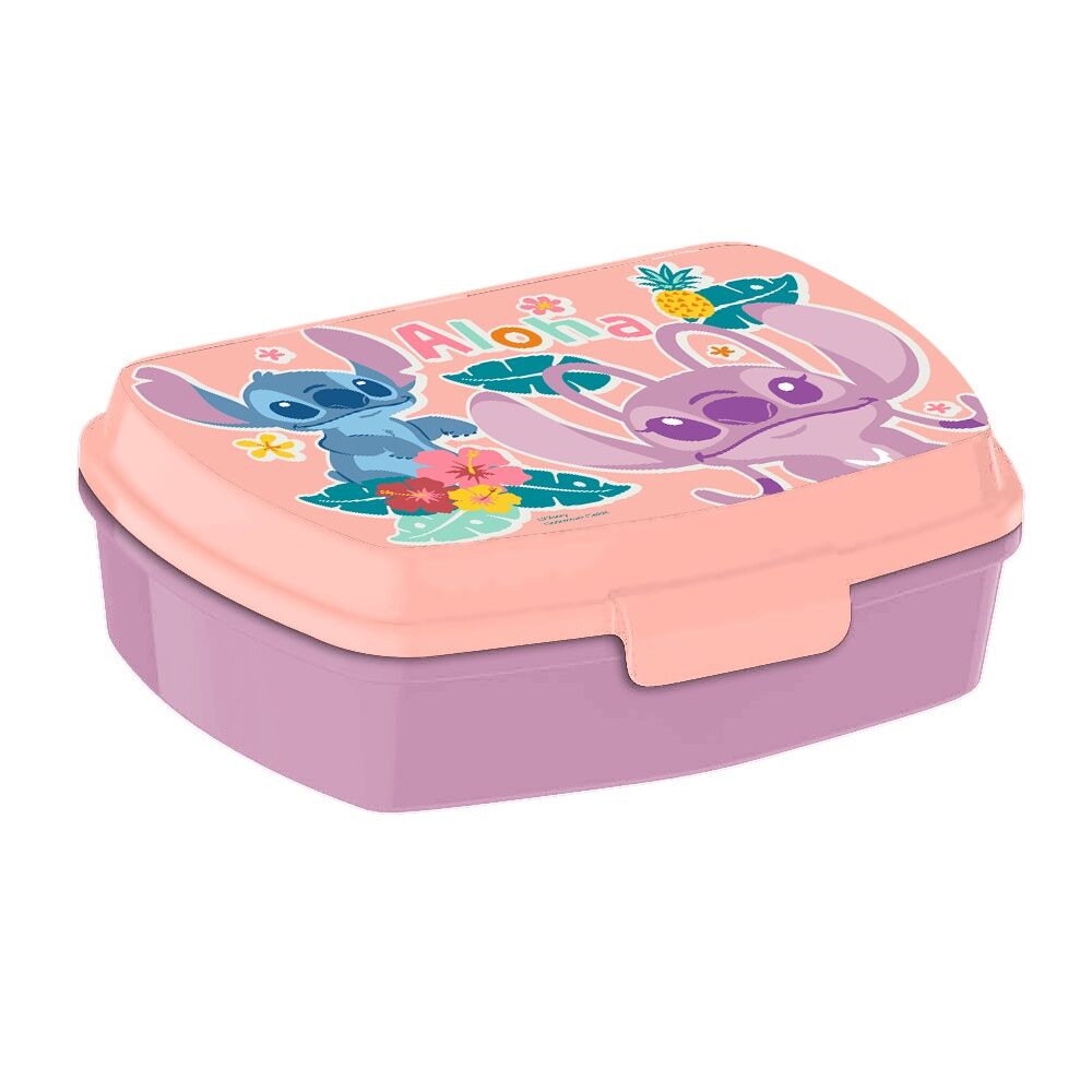 Disney Stitch Aluminium bottle 500ml + lunch box - Nerdscape