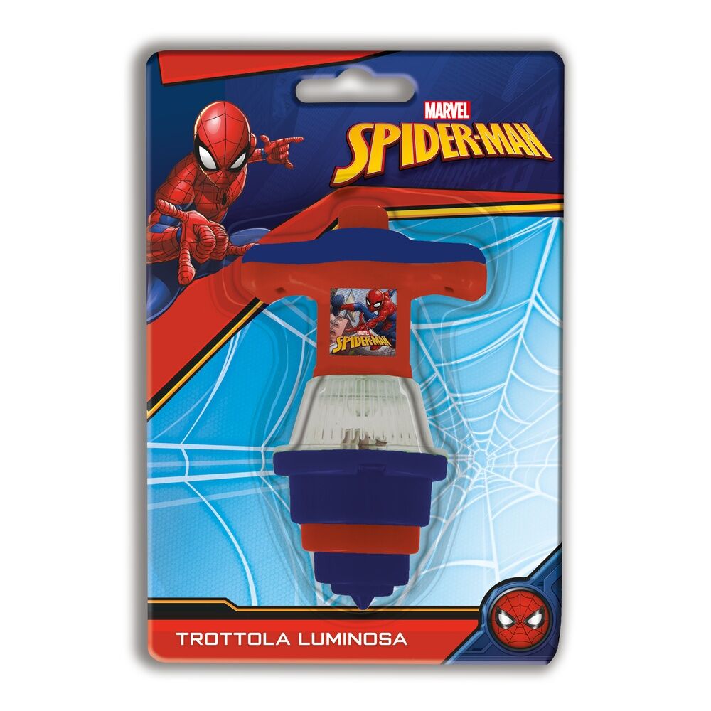 Marvel Spiderman Luminous spinning top
