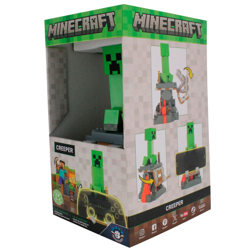 Support de fixation pour Creeper Minecraft, câble de 20 cm