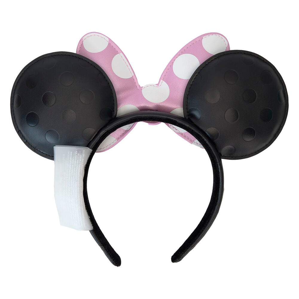 Loungefly Disney Minnie Floral Rock the Dots ear headband
